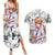 Nakiri Erina Couples Matching Summer Maxi Dress and Hawaiian Shirt Shokugeki no Soma