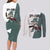 SpyxFamily - Funny Family Couples Matching Long Sleeve Bodycon Dress and Long Sleeve Button Shirt Anime Style