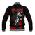 Yor Foger SpyxFamily Baseball Jacket Black And Roses Anime Style