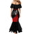 Yor Foger SpyxFamily Mermaid Dress Black And Roses Anime Style