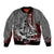 Ichigo Kurosaki - Bleach Bomber Jacket Grunge Blood Style