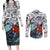 Yamato - One Piece Couples Matching Long Sleeve Bodycon Dress and Long Sleeve Button Shirt Anime Mix Manga Style