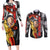 Saitama - One Punch Man Couples Matching Long Sleeve Bodycon Dress and Long Sleeve Button Shirt Anime Mix Manga Style