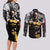 Saitama - One Punch Man Couples Matching Long Sleeve Bodycon Dress and Long Sleeve Button Shirt Anime Mix Manga Style