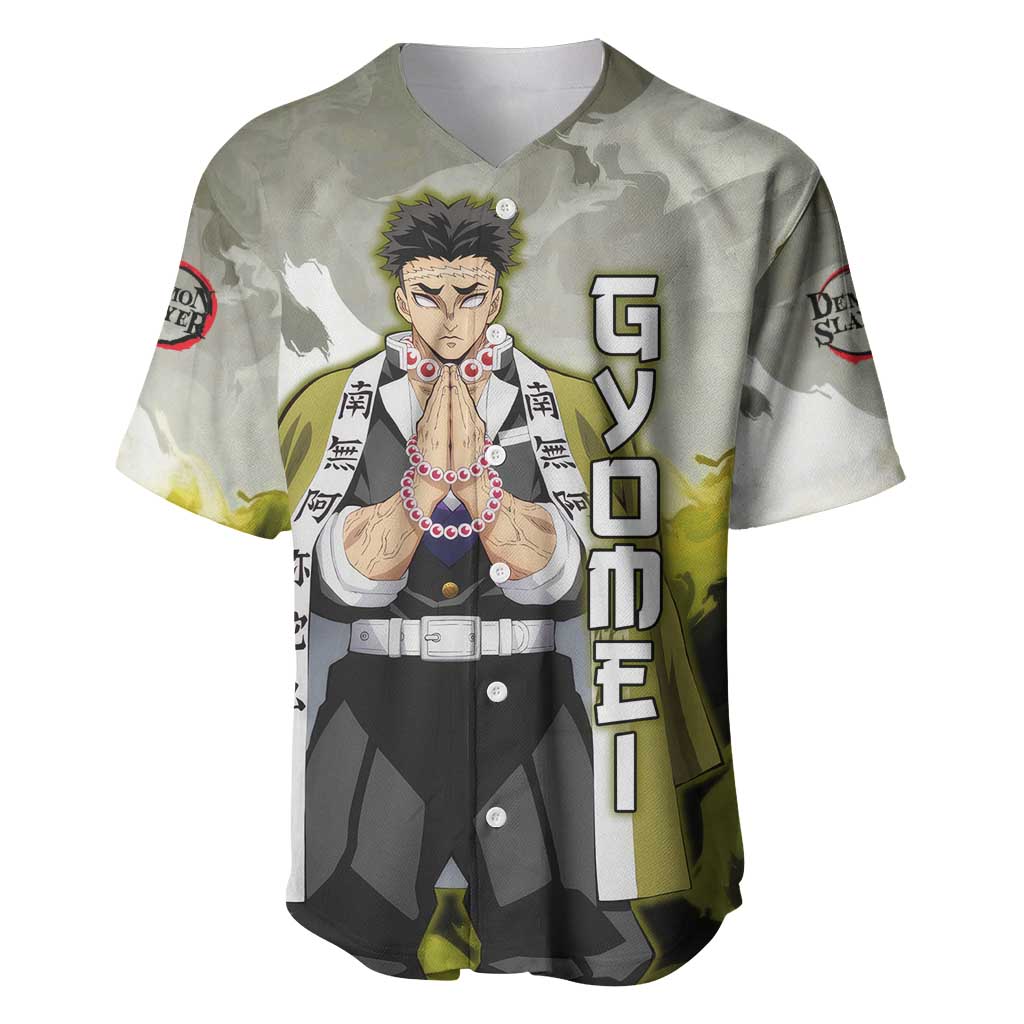 Gyomei - Demon Slayer Baseball Jersey Anime Style