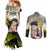 Gyomei - Demon Slayer Couples Matching Mermaid Dress and Long Sleeve Button Shirt Anime Style