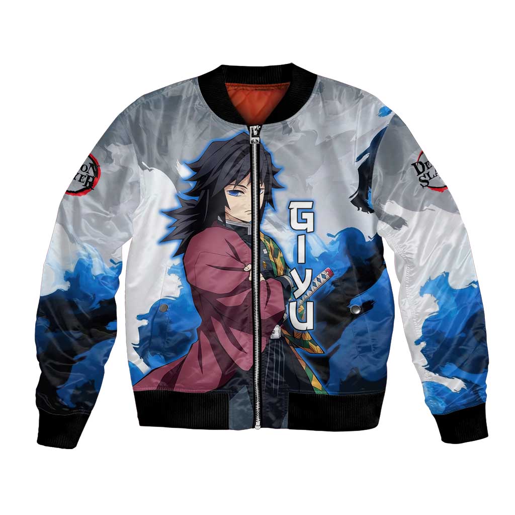 Giyu Tomioka - Demon Slayer Bomber Jacket Anime Style