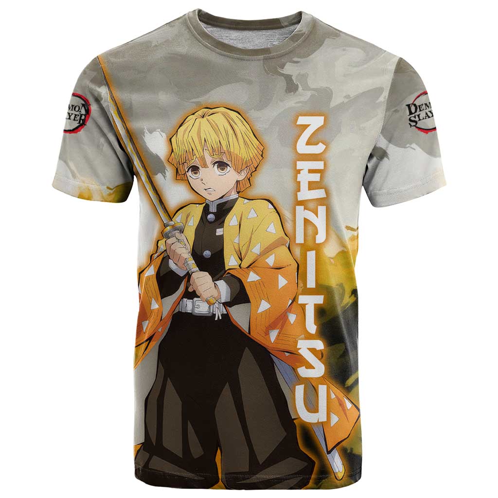 Zenitsu Agatsuma - Demon Slayer T Shirt Anime Style