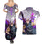 Tengen Uzui - Demon Slayer Couples Matching Summer Maxi Dress and Hawaiian Shirt Anime Style