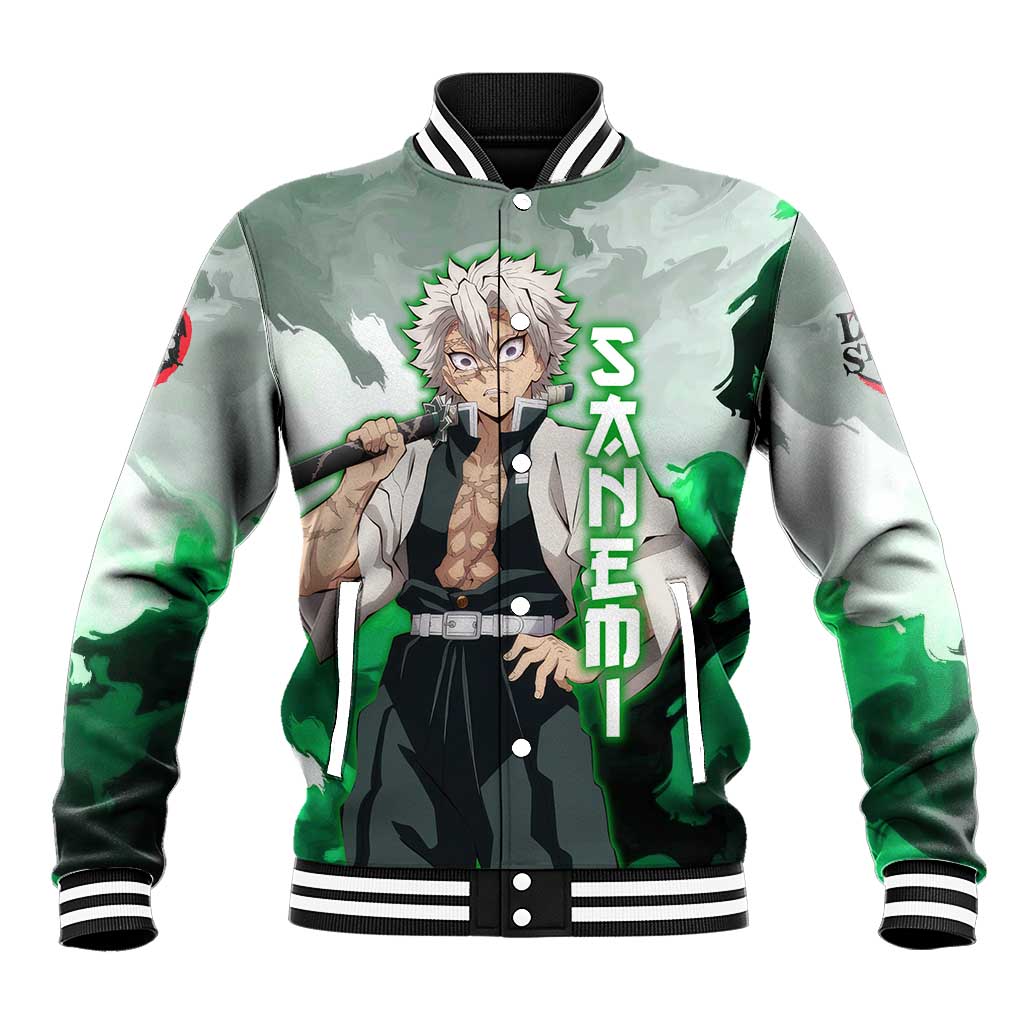 Sanemi Shinazugawa - Demon Slayer Baseball Jacket Anime Style