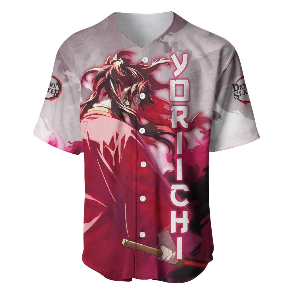 Tsugikuni Yoriichi - Demon Slayer Baseball Jersey Anime Style