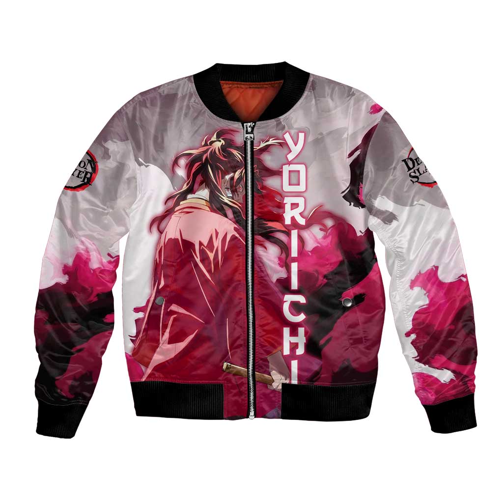 Tsugikuni Yoriichi - Demon Slayer Bomber Jacket Anime Style