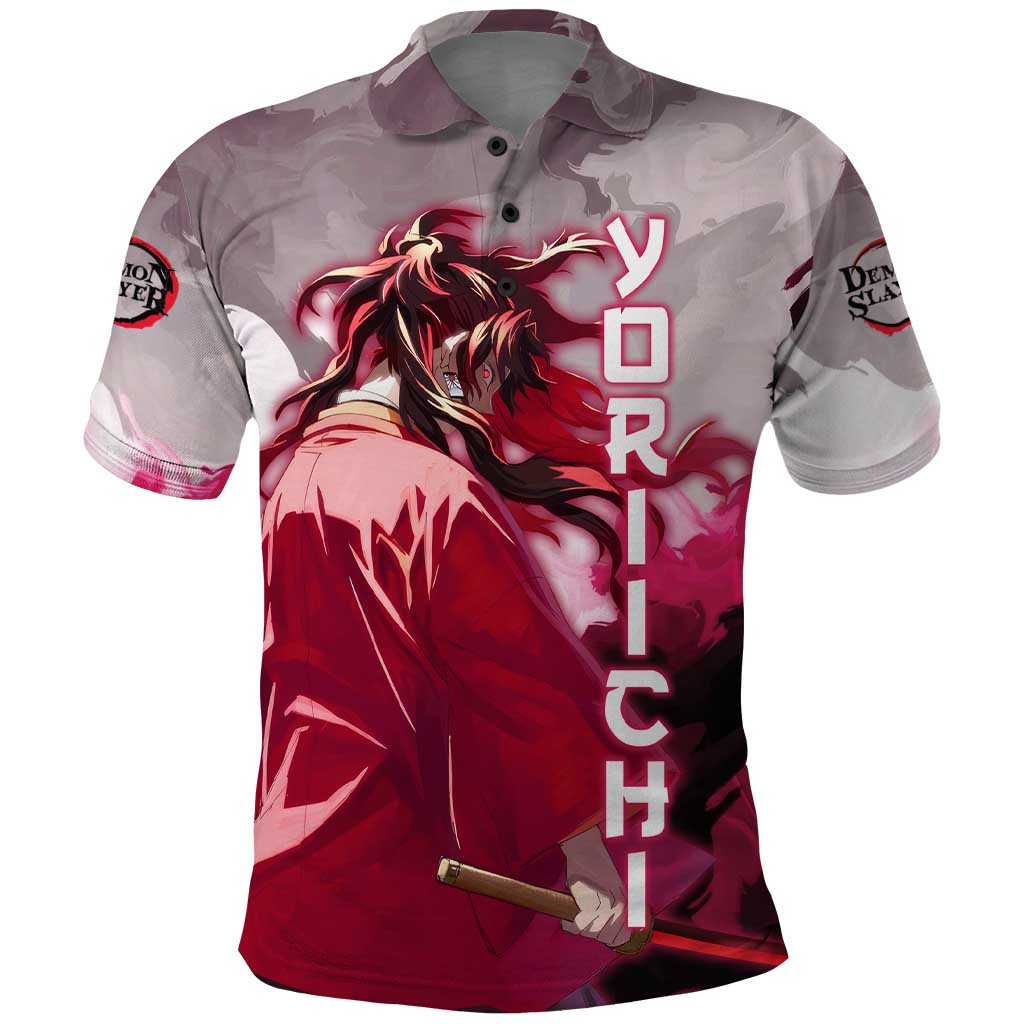 Tsugikuni Yoriichi - Demon Slayer Polo Shirt Anime Style