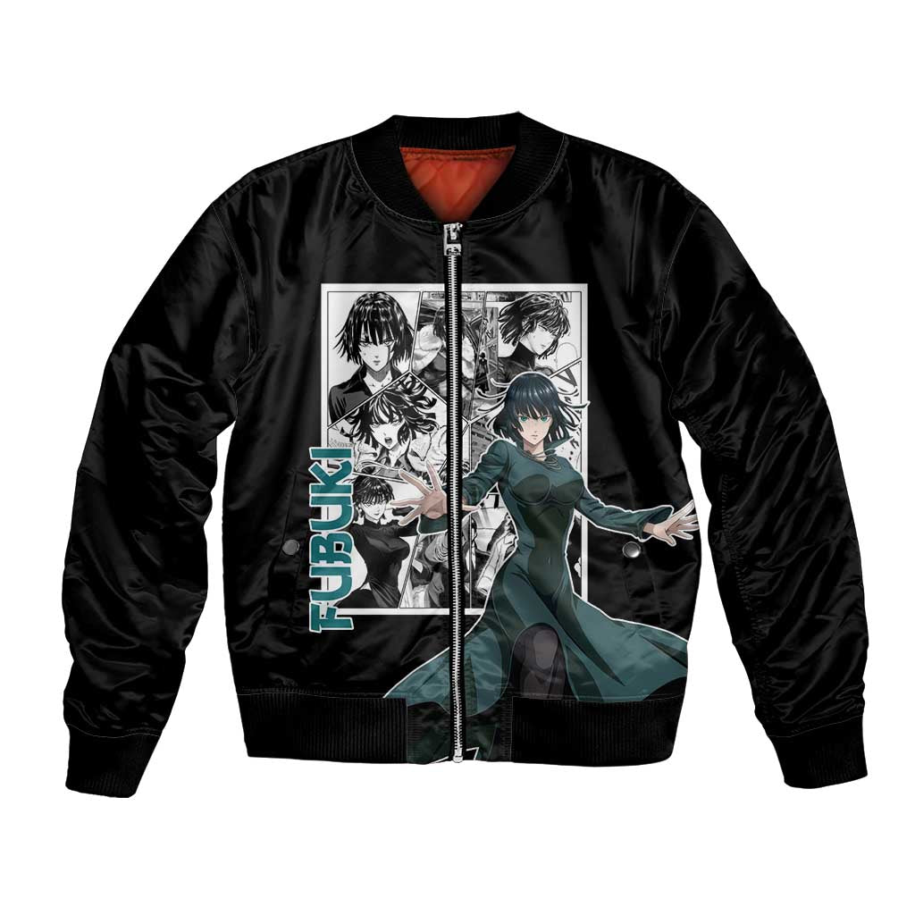 Fubuki - One Punch Man Bomber Jacket Anime Mix Manga Style