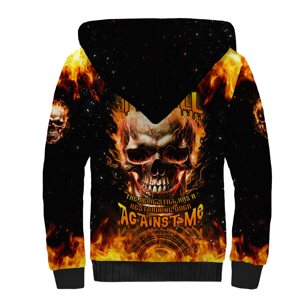 magic-fire-skull-sherpa-hoodie-i-cant-go-to-hell-the-devil-still-has-a-rest-training-oder-against-me