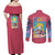 Sailor Scouts Sailor Moon Couples Matching Off Shoulder Maxi Dress and Long Sleeve Button Shirt Anime Style