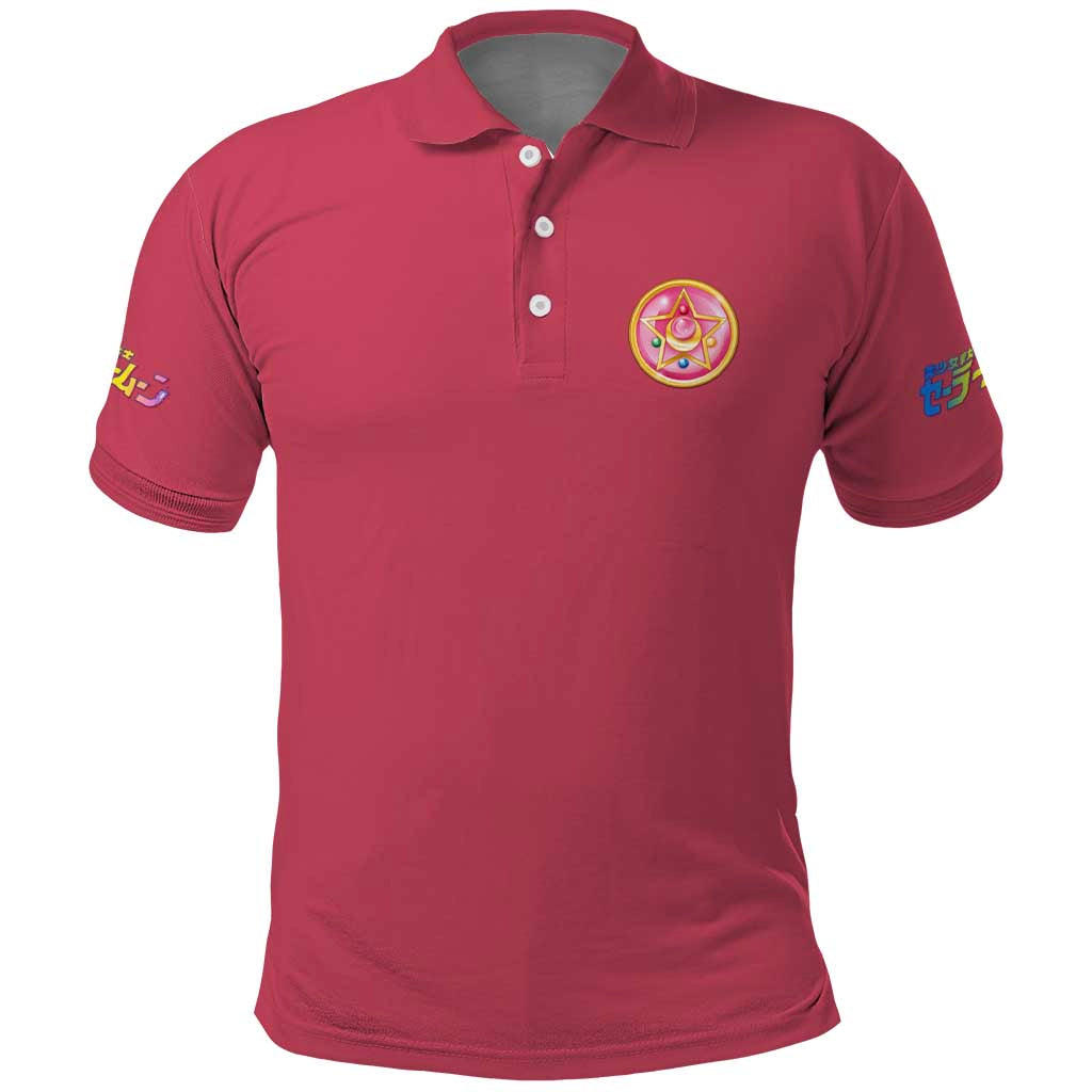 Sailor Scouts Sailor Moon Polo Shirt Anime Style