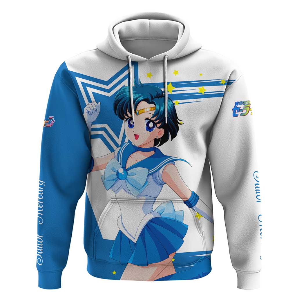 Sailor Mercury - Sailor Moon Hoodie Anime Style