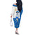 Sailor Mercury - Sailor Moon Off The Shoulder Long Sleeve Dress Anime Style