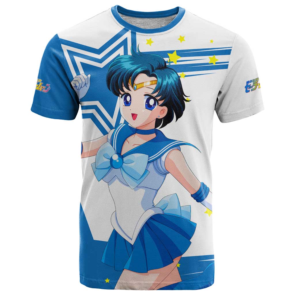 Sailor Mercury - Sailor Moon T Shirt Anime Style