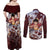 Luffy - Straw Hat - One Piece Couples Matching Off Shoulder Maxi Dress and Long Sleeve Button Shirt Anime Style