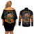 of-course-im-going-to-hell-skull-pumpkin-halloween-couples-matching-off-shoulder-short-dress-and-long-sleeve-button-shirt