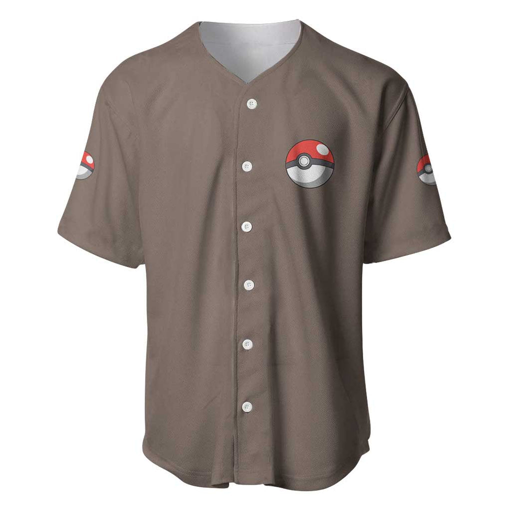 Ground Type Poke Baseball Jersey Japan Anime Style