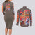 Ground Type Poke Couples Matching Long Sleeve Bodycon Dress and Long Sleeve Button Shirt Japan Anime Style