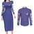 Water Type Poke Couples Matching Long Sleeve Bodycon Dress and Long Sleeve Button Shirt Japan Anime Style