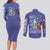 Water Type Poke Couples Matching Long Sleeve Bodycon Dress and Long Sleeve Button Shirt Japan Anime Style