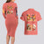 Fire Type Poke Couples Matching Long Sleeve Bodycon Dress and Hawaiian Shirt Japan Anime Style