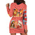 Fire Type Poke Hoodie Dress Japan Anime Style