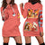 Fire Type Poke Hoodie Dress Japan Anime Style