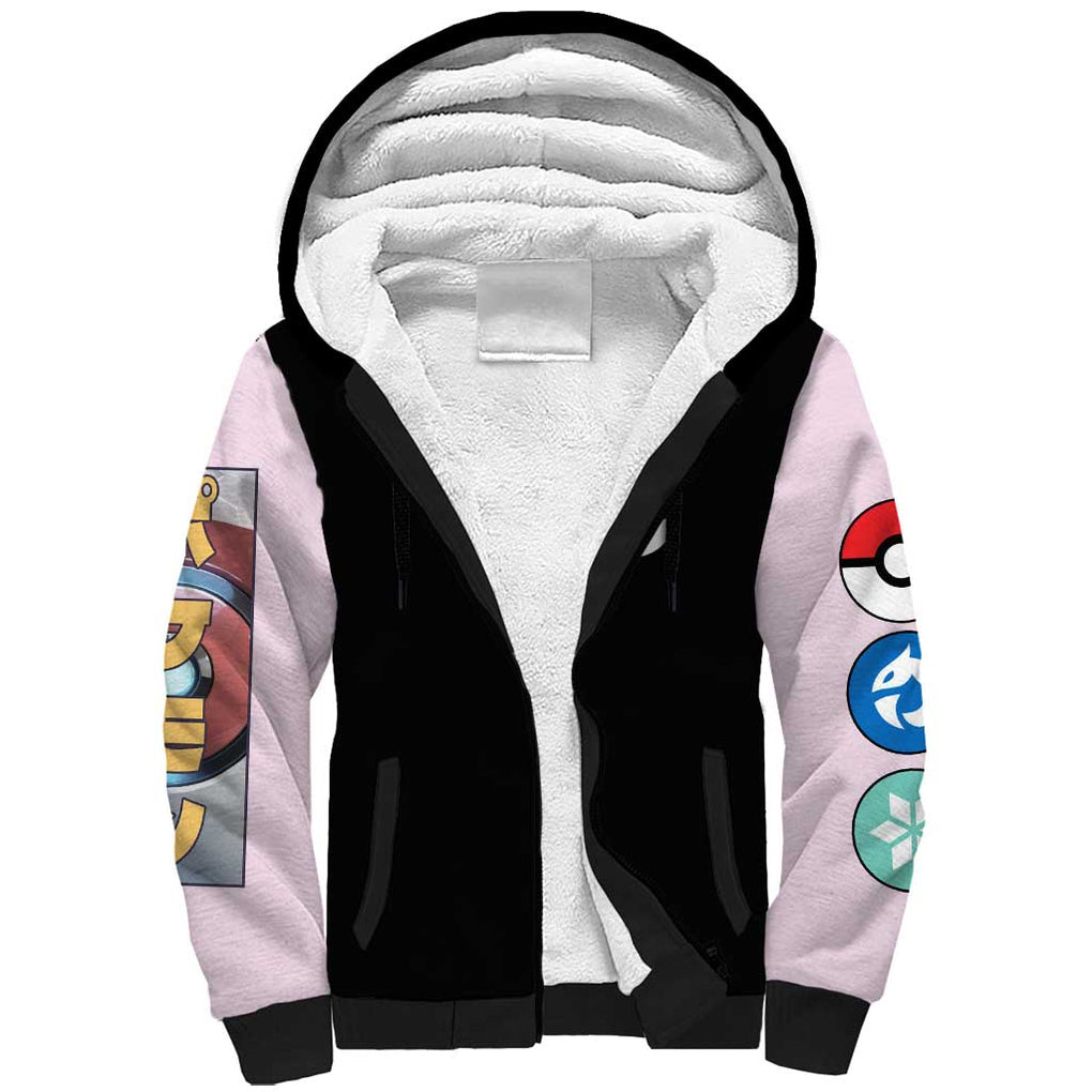 Kyurem Poke Sherpa Hoodie Japan Anime Style