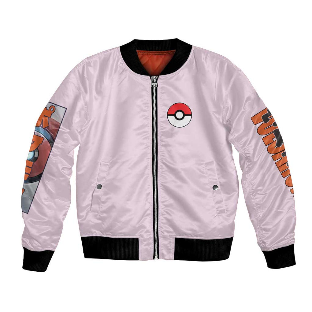 Volcarona Poke Bomber Jacket Japan Anime Style