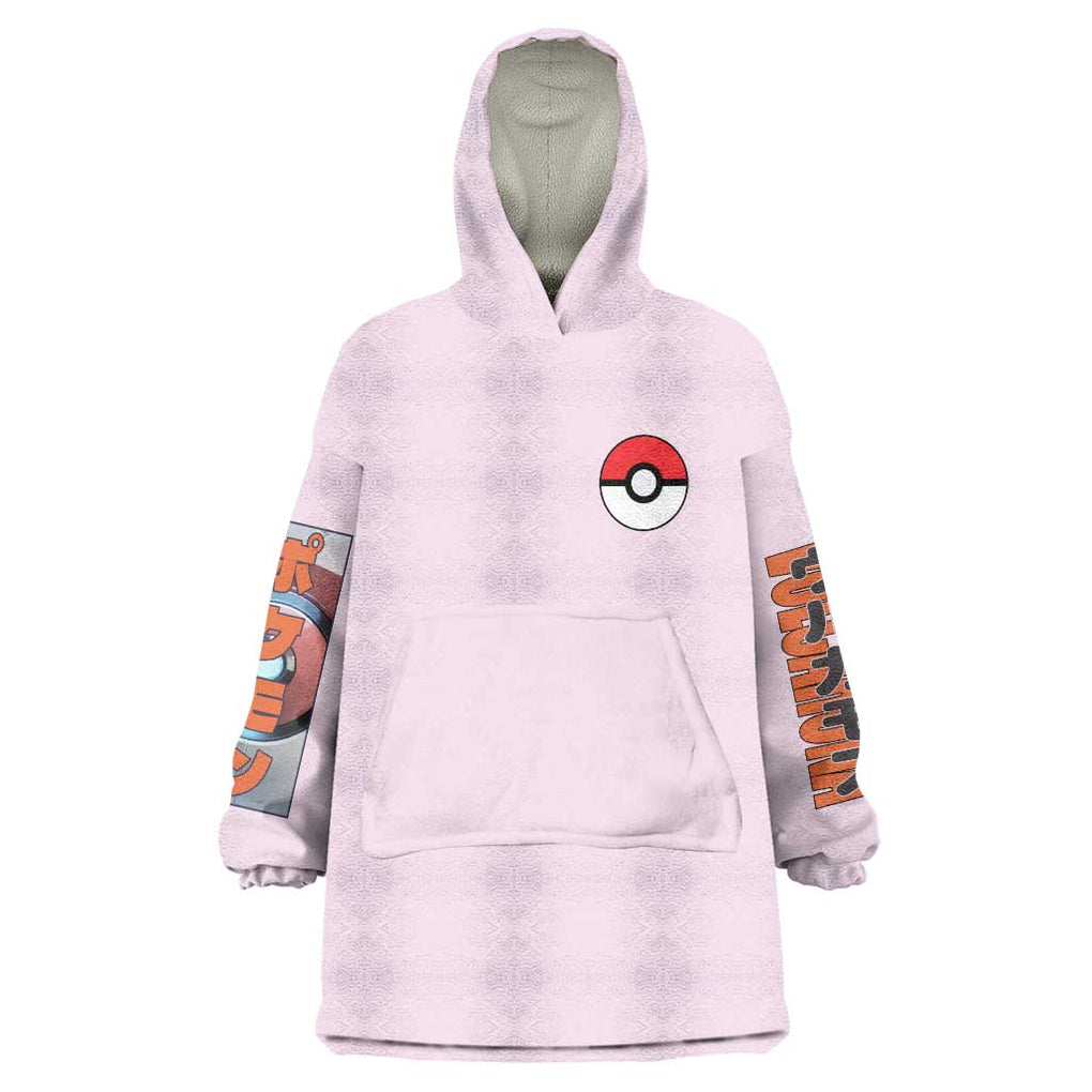 Volcarona Poke Wearable Blanket Hoodie Japan Anime Style