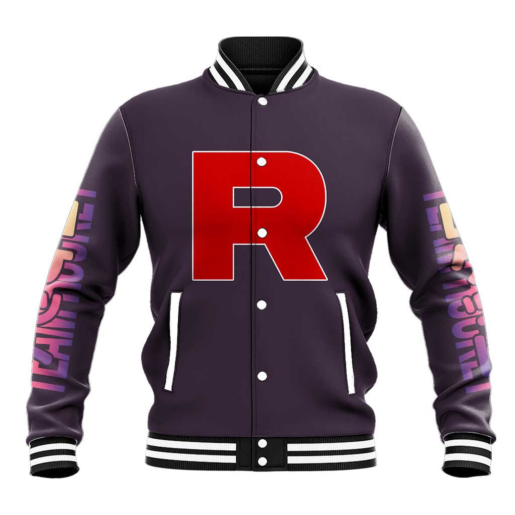 Team Rocket Poke Baseball Jacket Japan Anime Style