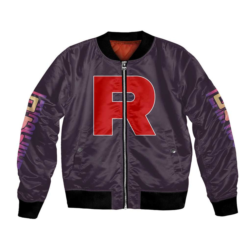 Team Rocket Poke Bomber Jacket Japan Anime Style