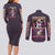 Team Rocket Poke Couples Matching Long Sleeve Bodycon Dress and Long Sleeve Button Shirt Japan Anime Style