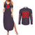 Team Rocket Poke Couples Matching Summer Maxi Dress and Long Sleeve Button Shirt Japan Anime Style