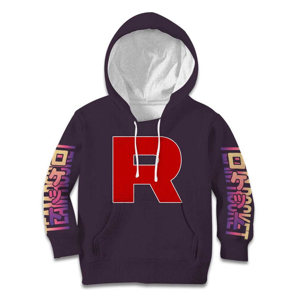 Team Rocket Poke Kid Hoodie Japan Anime Style