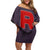 Team Rocket Poke Off Shoulder Short Dress Japan Anime Style