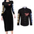 Fate Stay Night Unlimited Blade Works Couples Matching Long Sleeve Bodycon Dress and Long Sleeve Button Shirt Japan Anime Style