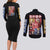 Fate Stay Night Unlimited Blade Works Couples Matching Long Sleeve Bodycon Dress and Long Sleeve Button Shirt Japan Anime Style