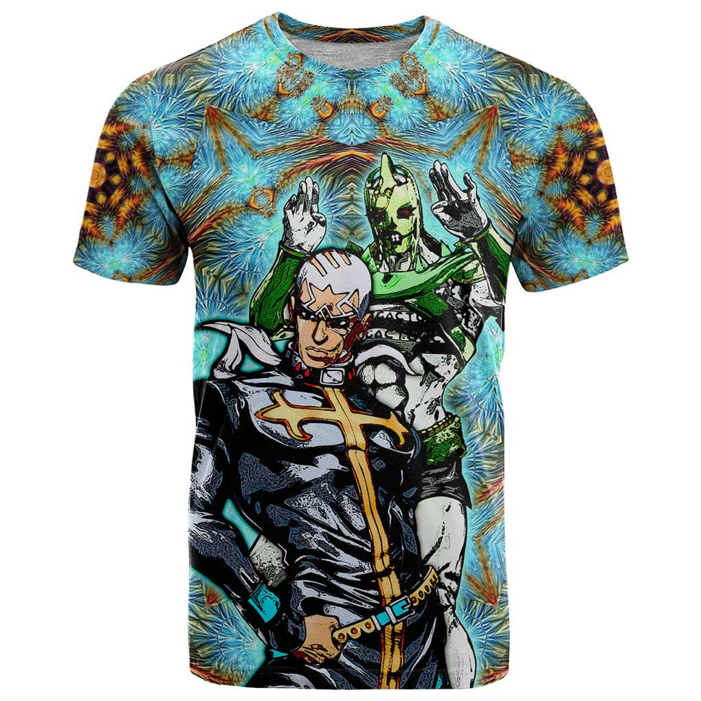 Trippy Enrico Pucci C-Moon Jojo’s Bizarre Adventure T Shirt Trippy Style