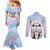 Gintoki and Sadaharu Gintama Couples Matching Mermaid Dress and Long Sleeve Button Shirt Mable Style