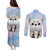 Gintoki and Sadaharu Gintama Couples Matching Puletasi and Long Sleeve Button Shirt Mable Style