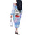 Gintoki and Sadaharu Gintama Off The Shoulder Long Sleeve Dress Mable Style