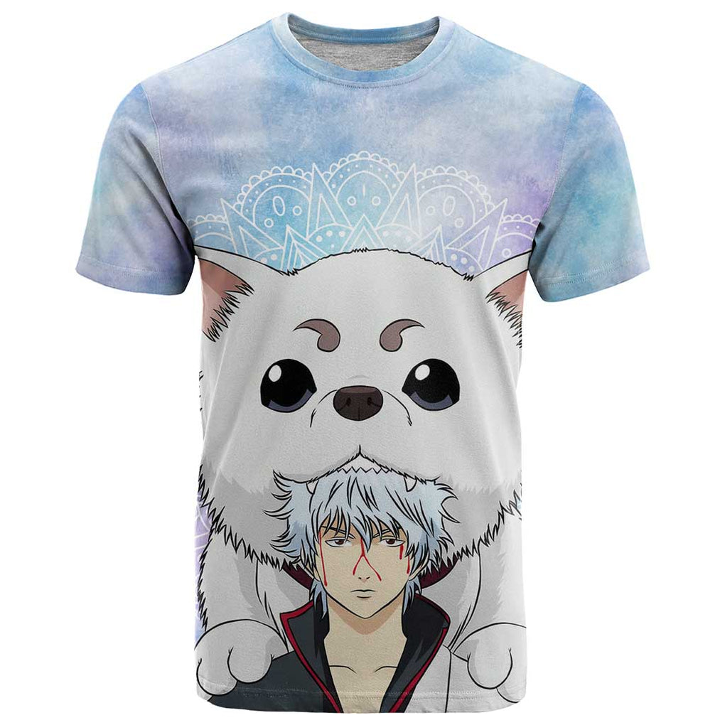 Gintoki and Sadaharu Gintama T Shirt Mable Style