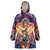 Trippy Eren Yeager Attack on Titan Wearable Blanket Hoodie Trippy Style